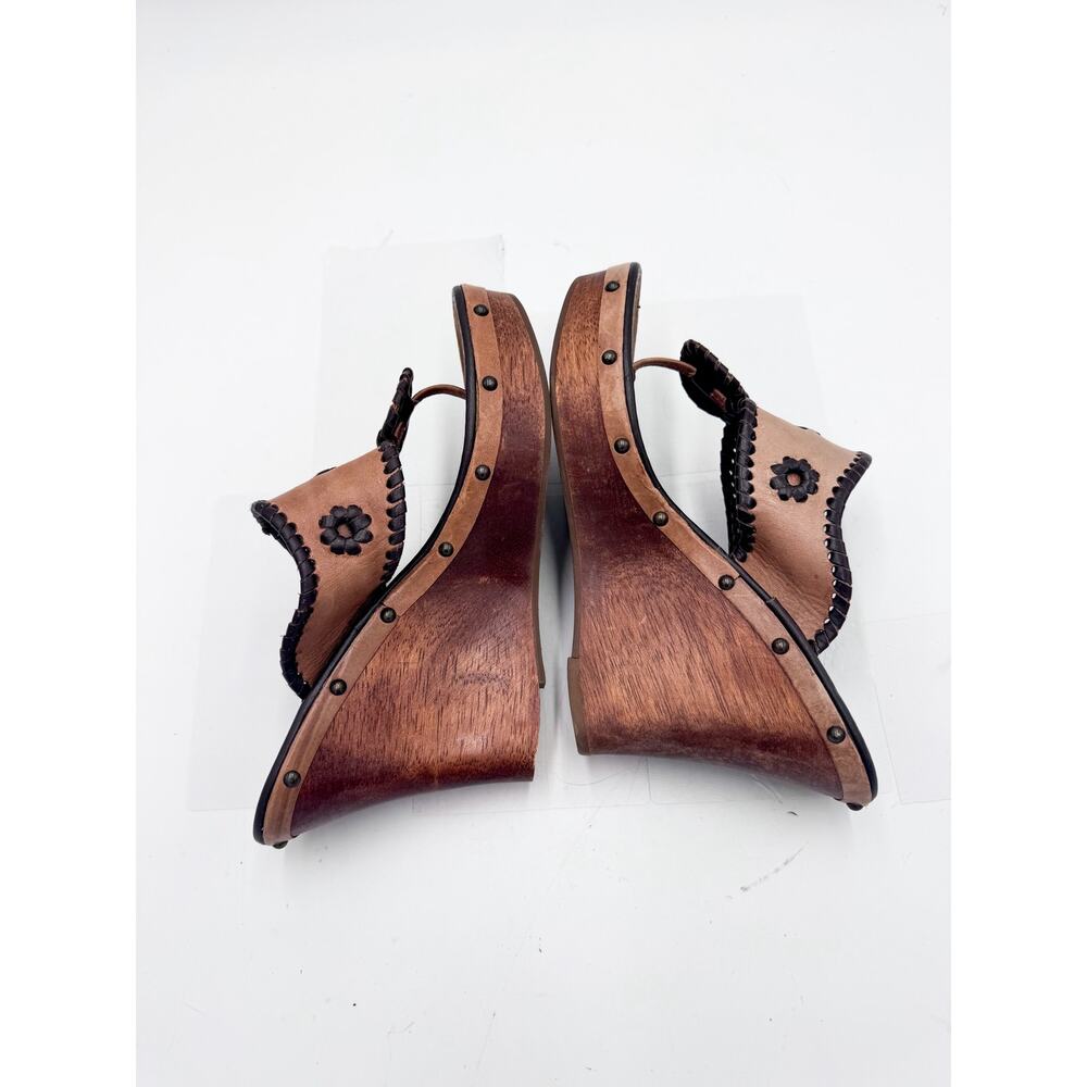 Jack Rogers Wedge Heels Size 8 - Picture 4 of 6